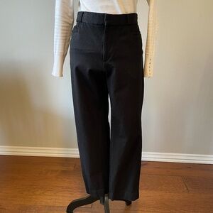 Banana Republic black Sloan pants, size 12
